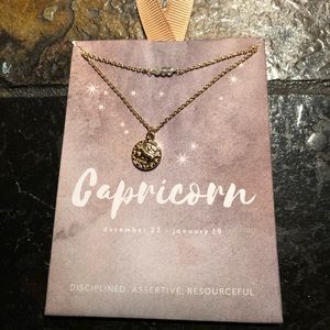 COPY - Capricorn Pedant Necklace NWT